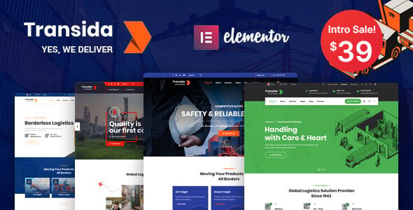 Transida - Logistics WordPress Theme Logo